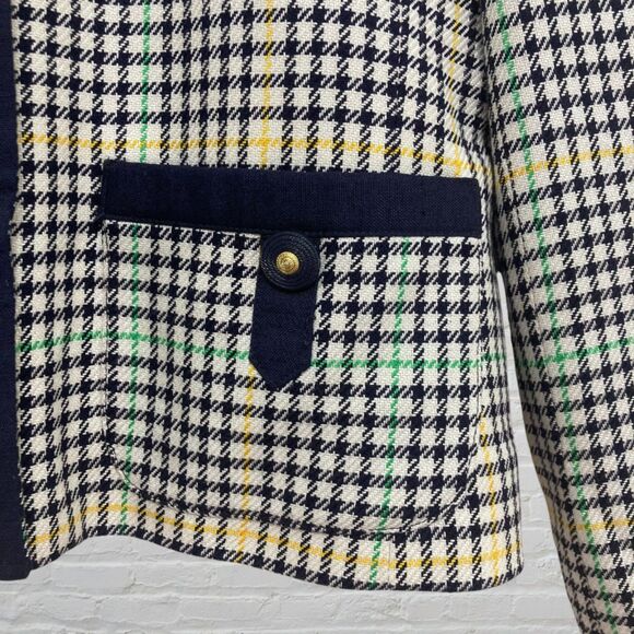 Evan Picone Vintage Wool Blazer 6 - Picture 8 of 15